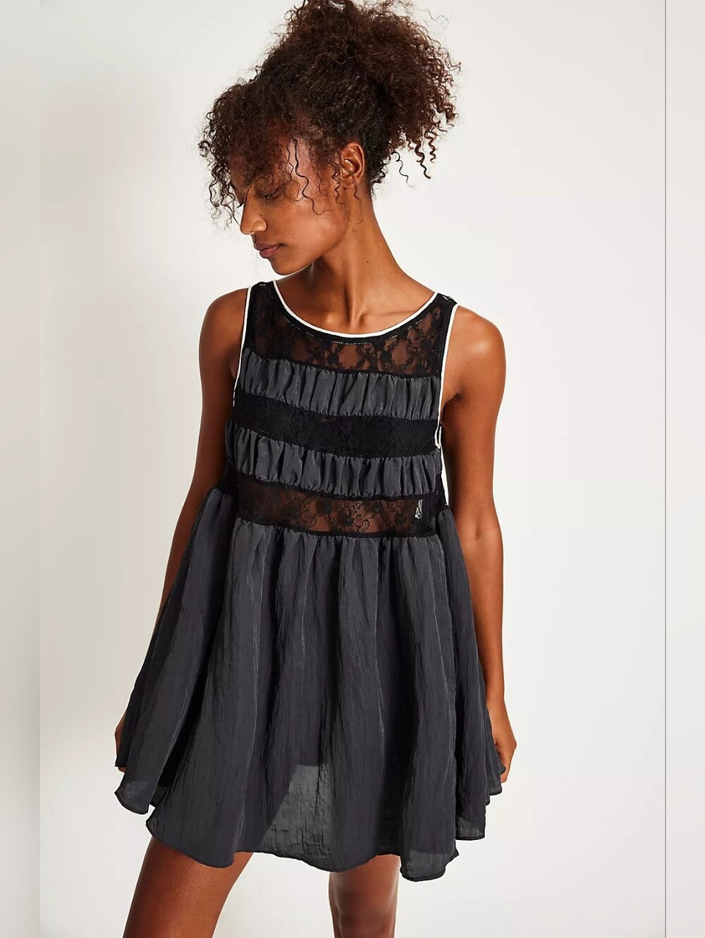 NWT Free People FP Intimately Current Obsession Mini Slip, Size XS